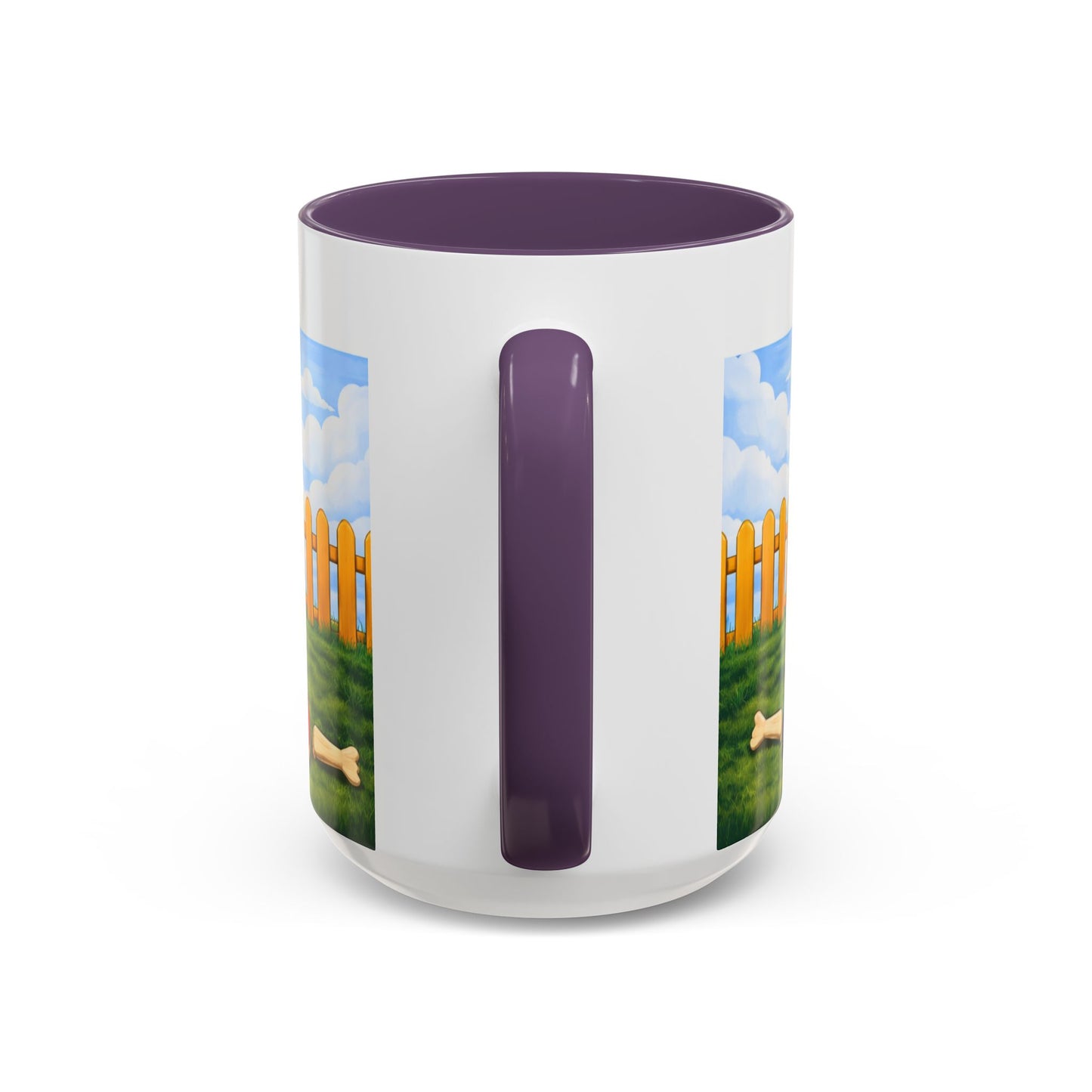 Australian Stumpy Tail Cattle Dog — Red Doghouse Accent Coffee Mug (11/15oz)