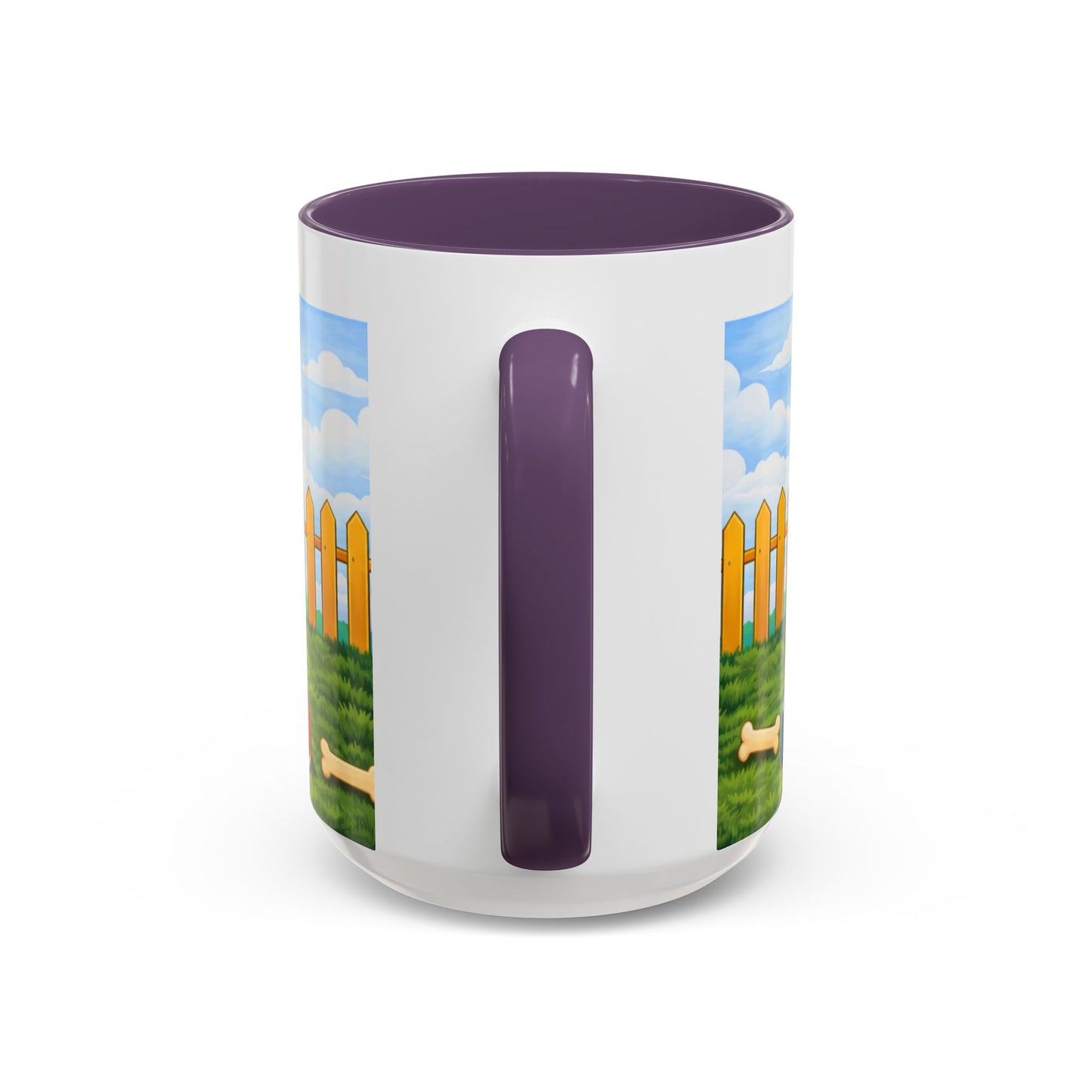 Beagle — Cute Red Doghouse Accent Coffee Mug (11/15 oz)