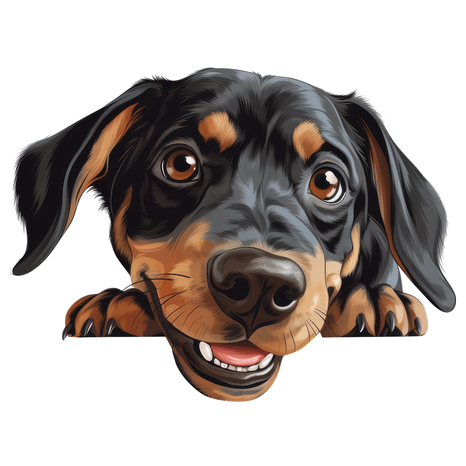 Austrian Black and Tan Hound