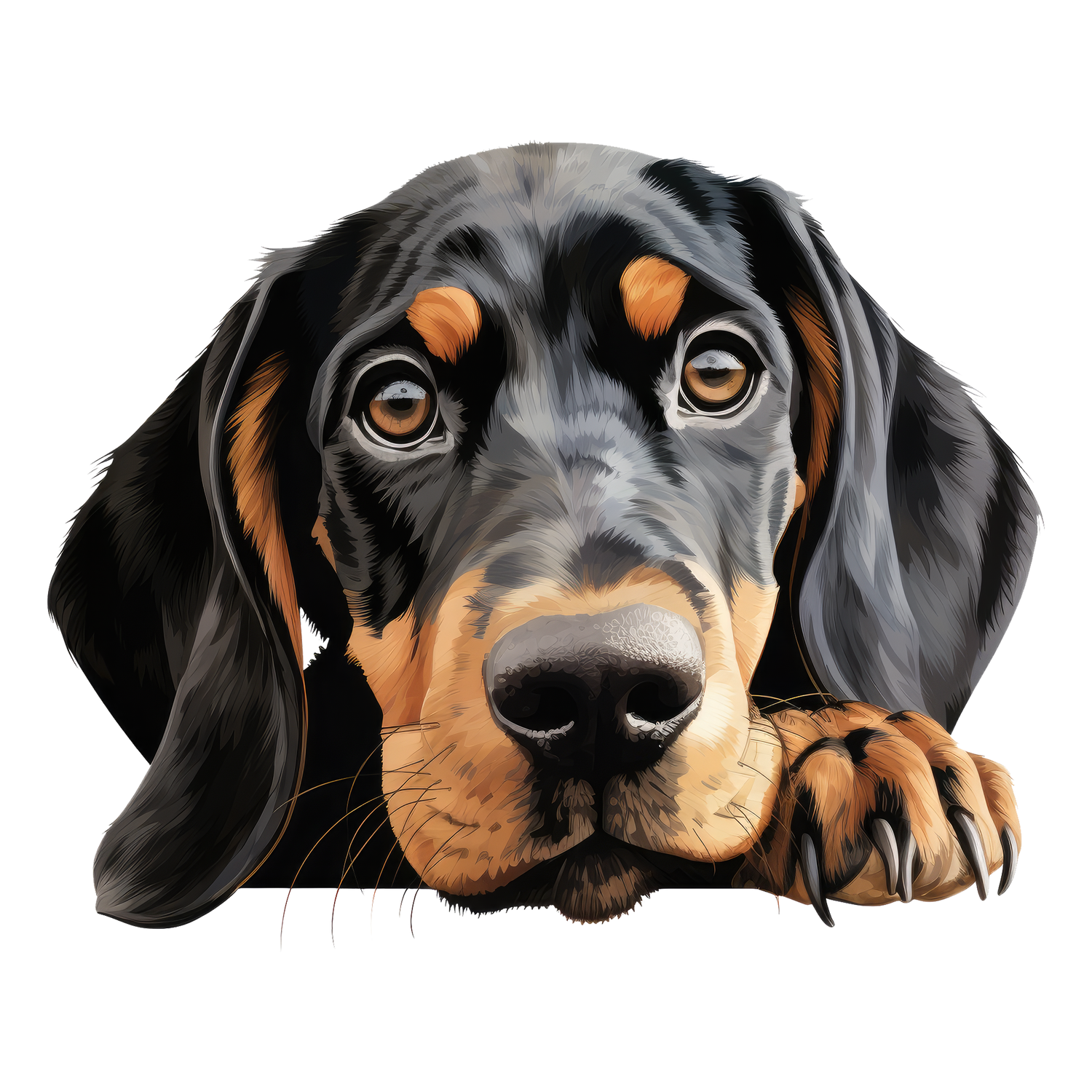 Black and Tan Coonhound