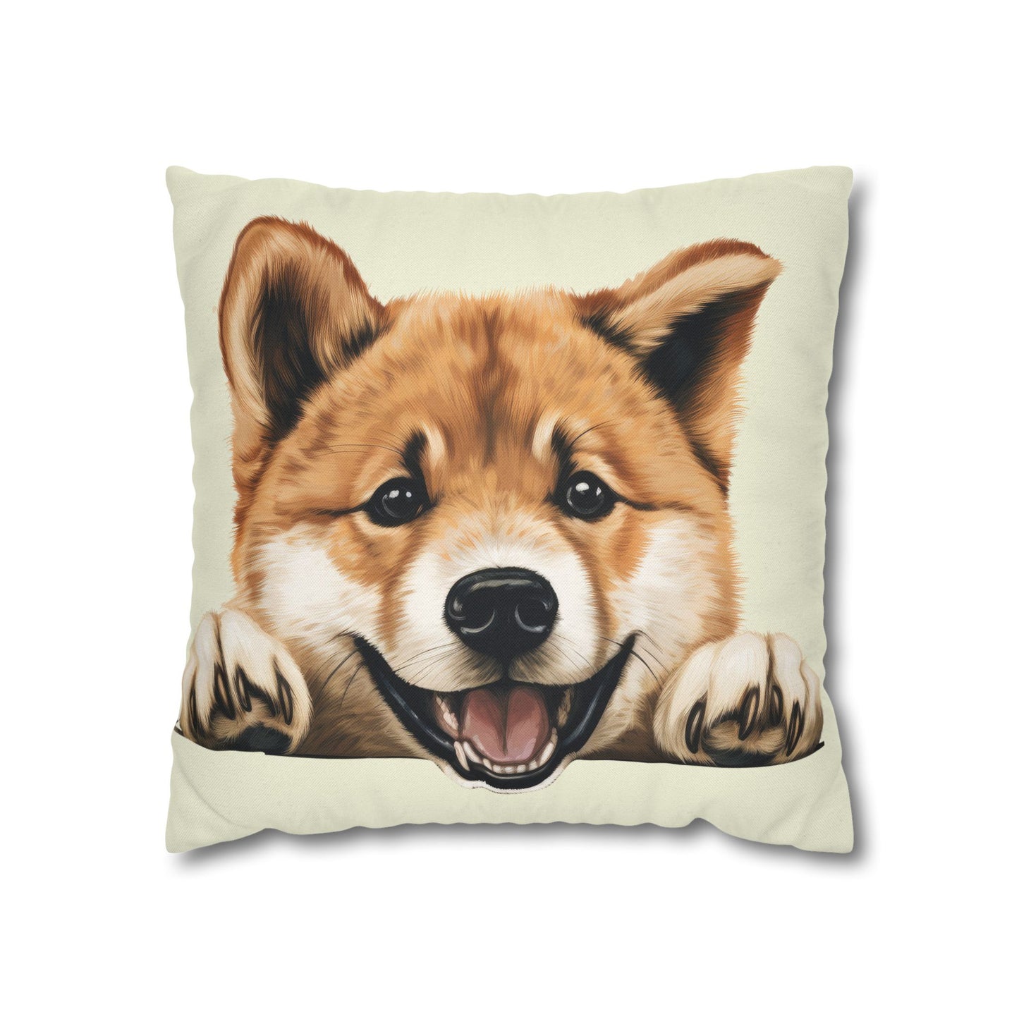 Akita Decorative Pillow Cover — Cute Dog Throw Pillowcase