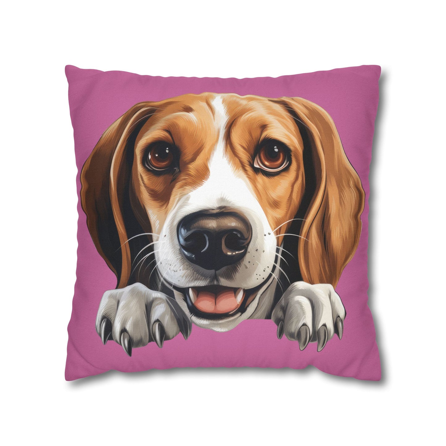American Foxhound Decorative Pillowcase — Cute Dog Throw Pillow Cover
