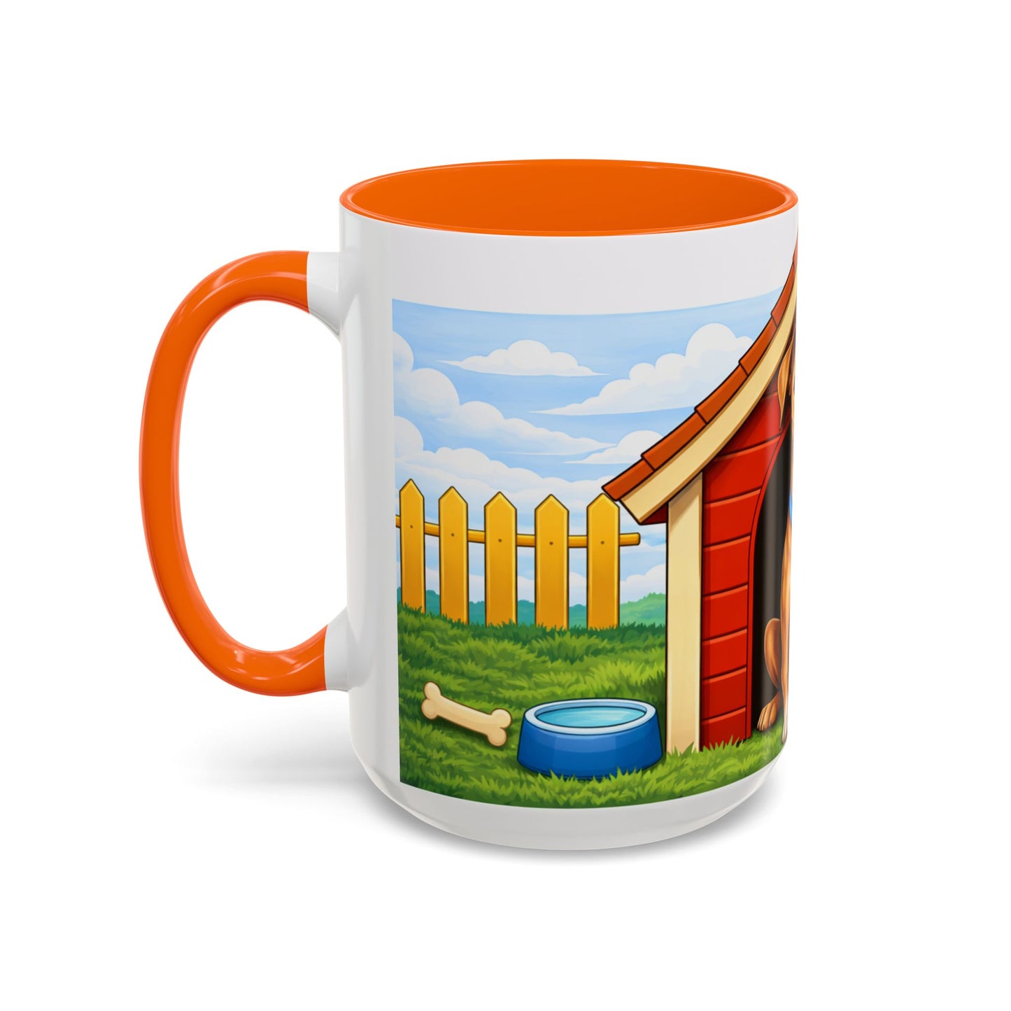 Azawakh —  Red Doghouse Coffee Mug (11oz/15oz)