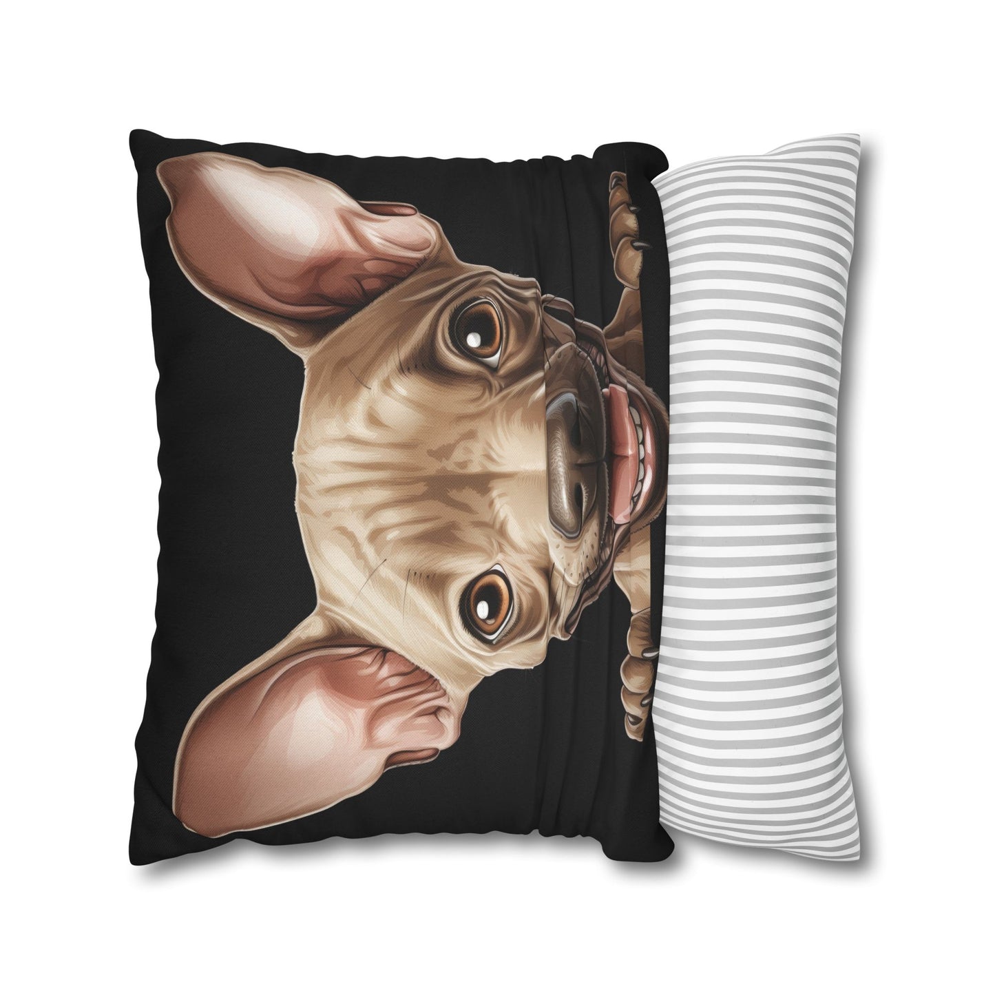 American Hairless Terrier Throw Pillowcase — Decorative Dog Pillow Cover