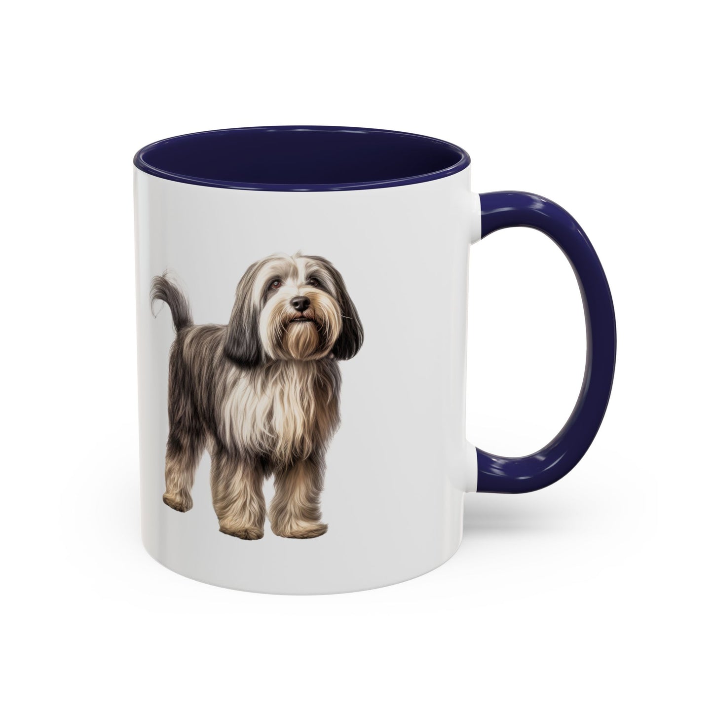 Tibetan Terrier Dog Accent Coffee Mug – Cute Small Dog Gift (11/15oz)