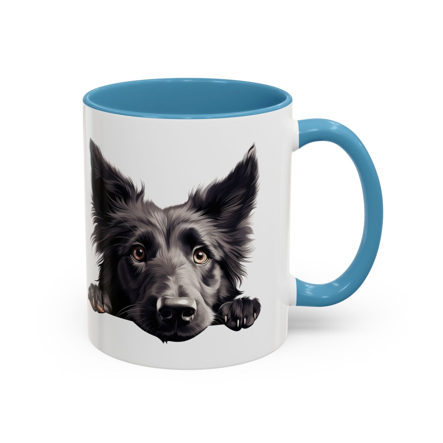 Belgian Sheepdog Coffee Mug — Cute Dog Lover Accent Mug (11/15oz)