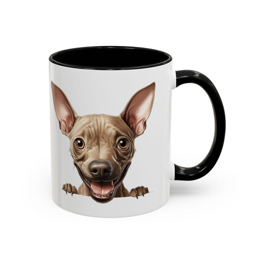 American Hairless Terrier Dog Accent Coffee Mug — Pet Gift