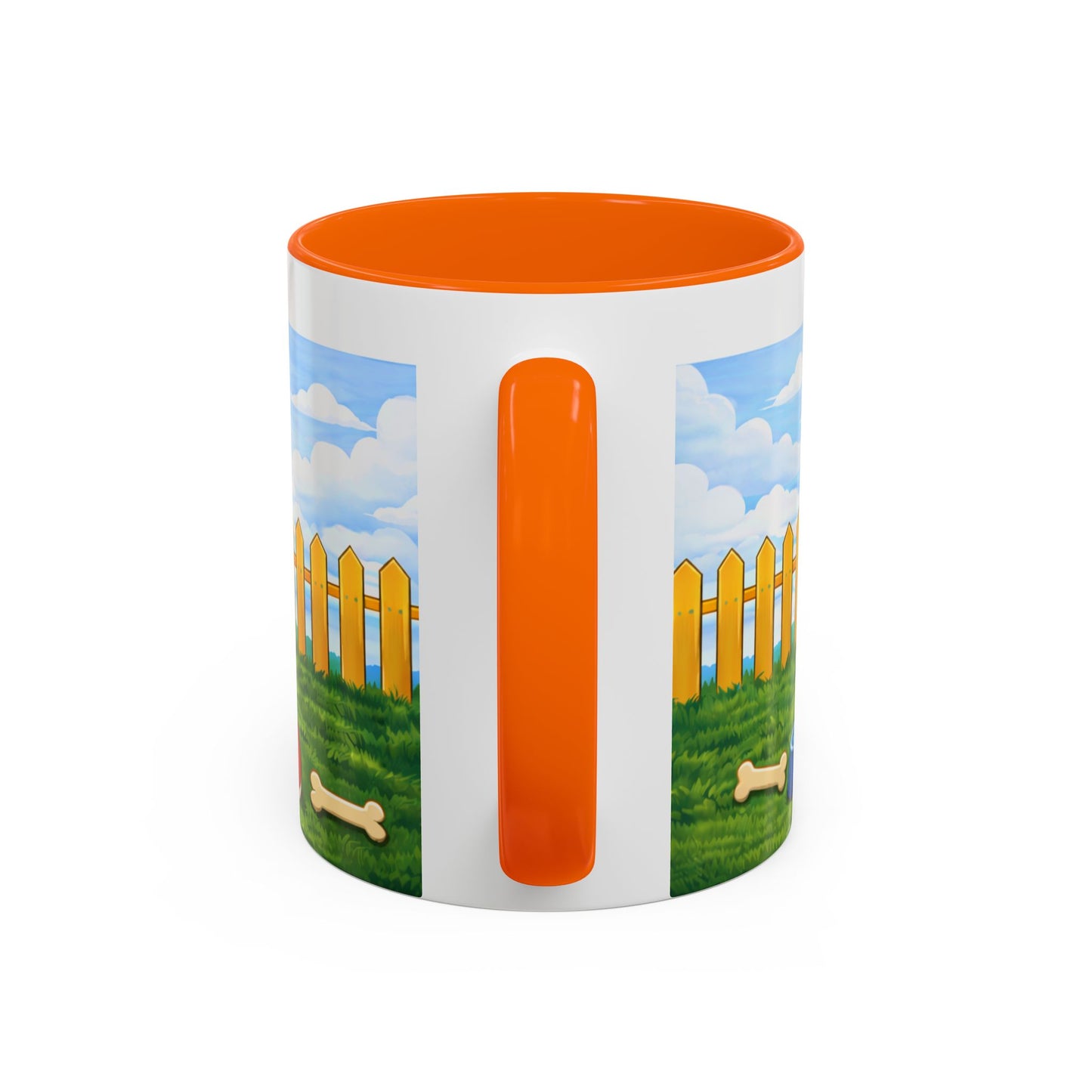 American Hairless Terrier Coffee Mug — Cute Smiling Pup Red Dog House Mug (11/15oz)