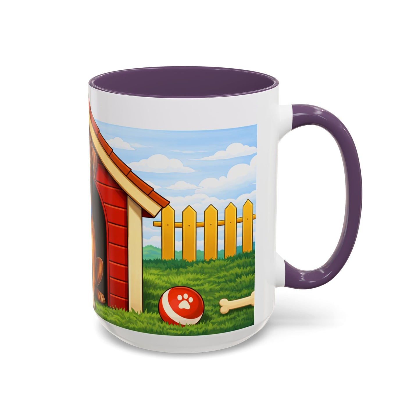 Azawakh —  Red Doghouse Coffee Mug (11oz/15oz)
