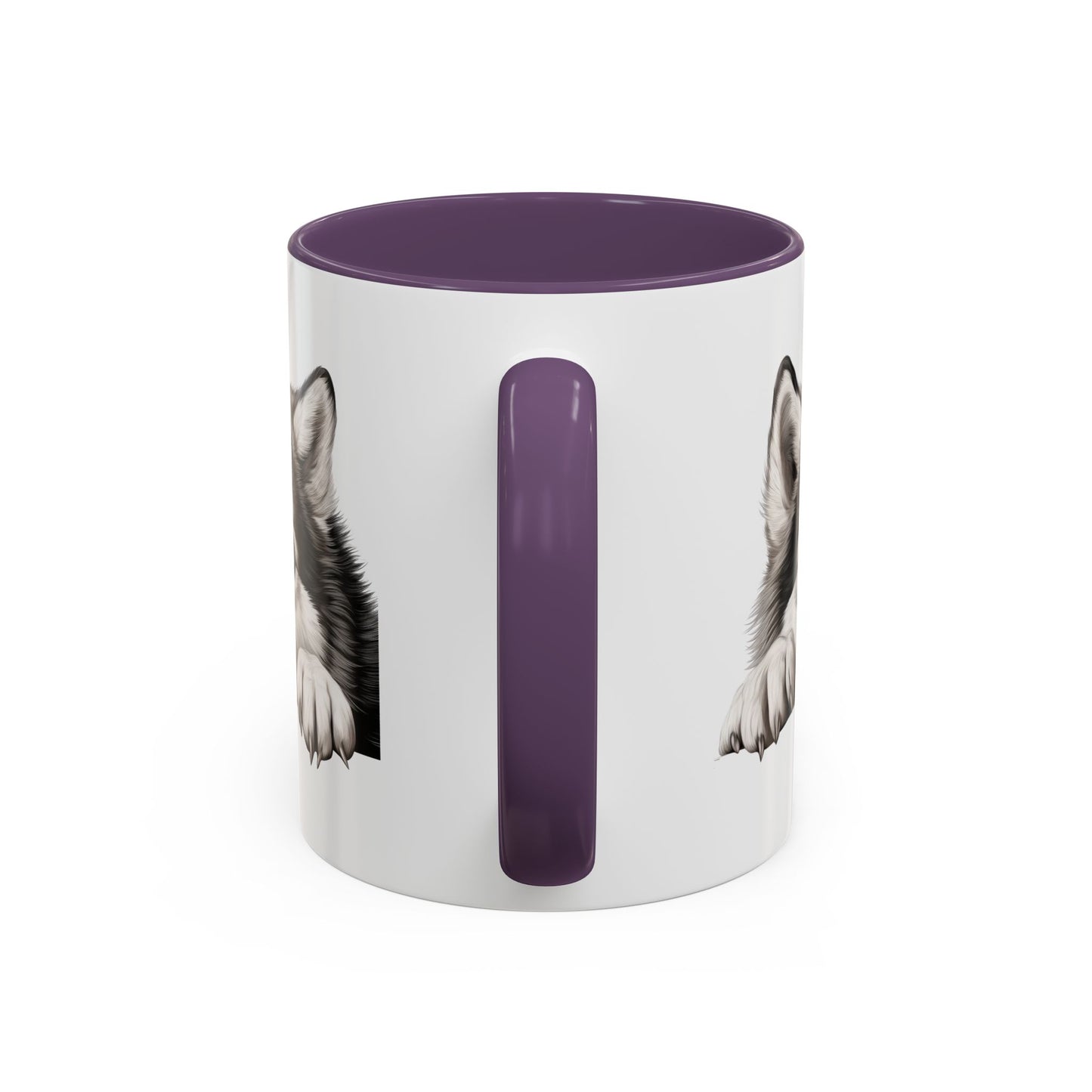 Alaskan Malamute Coffee Mug — Cute Siberian Husky Accent Mug (11/15 oz)