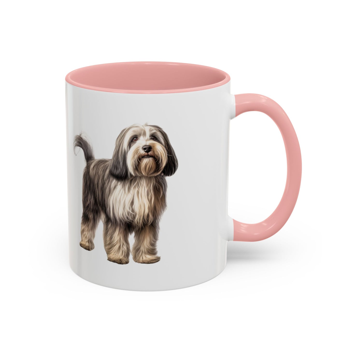 Tibetan Terrier Dog Accent Coffee Mug – Cute Small Dog Gift (11/15oz)