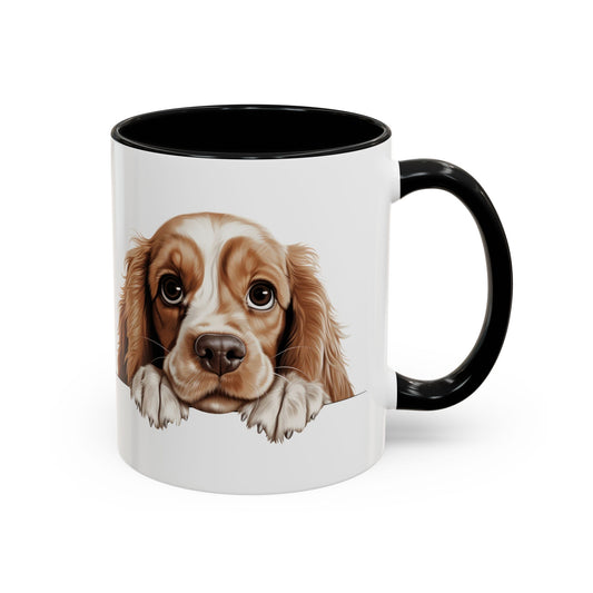 American Cocker Spaniel Dog Coffee Mug – Cute Puppy Accent Mug (11/15oz)