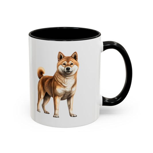 Shiba Inu Accent Coffee Mug —  (11/15oz)