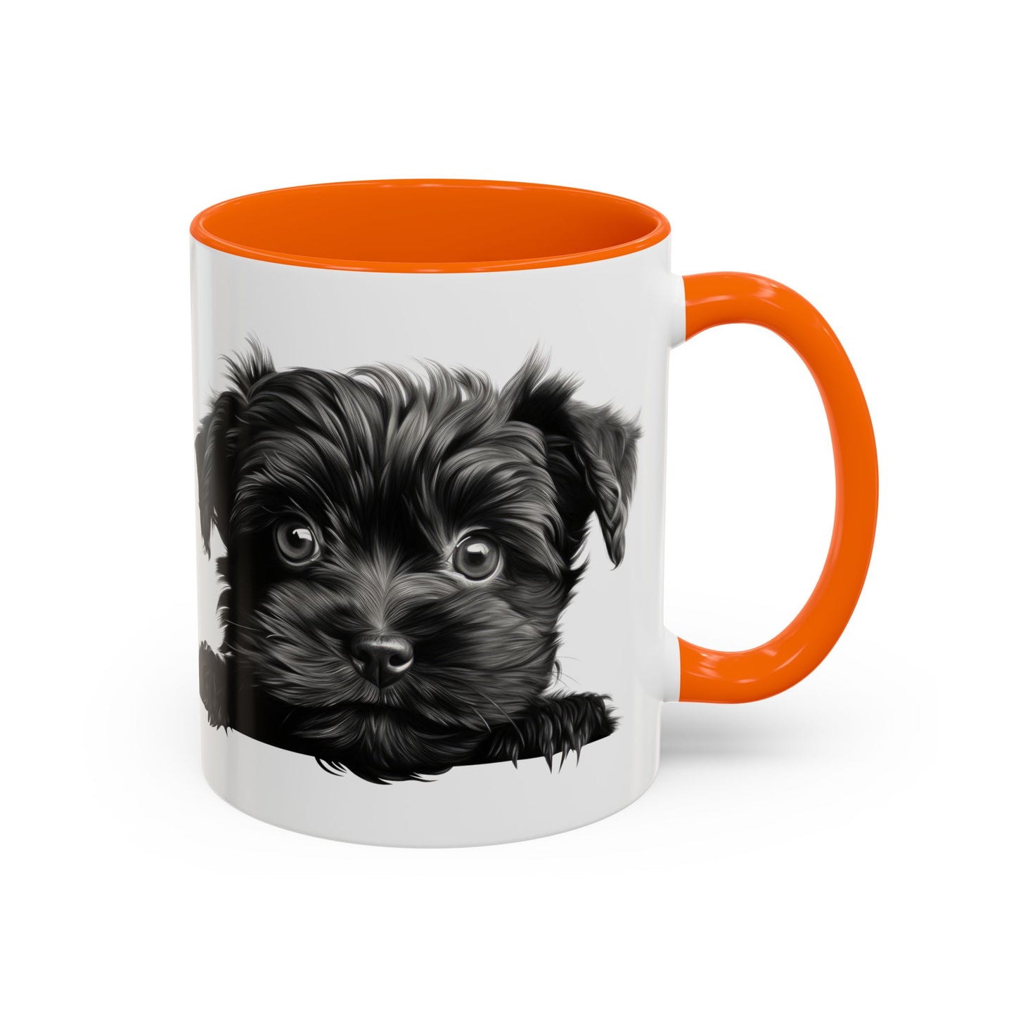 Affrenpinscher Accent Coffee Mug – Cute Dog Face 11/15oz