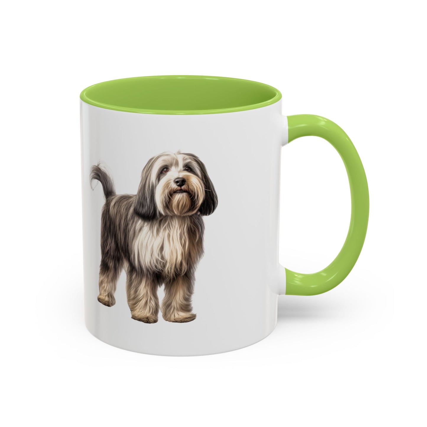 Tibetan Terrier Dog Accent Coffee Mug – Cute Small Dog Gift (11/15oz)