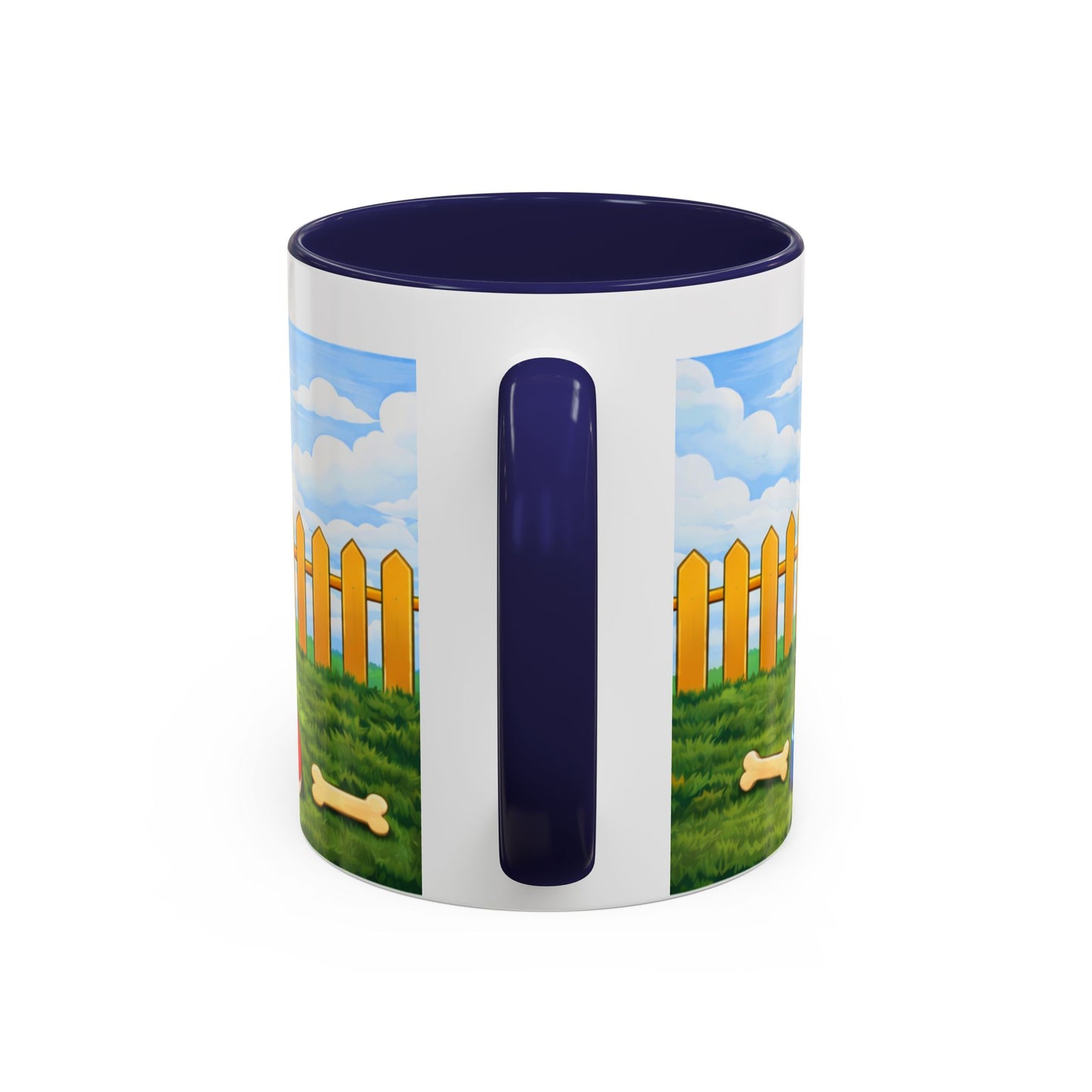 Boxer — Red Doghouse Accent Mug (11/15oz)