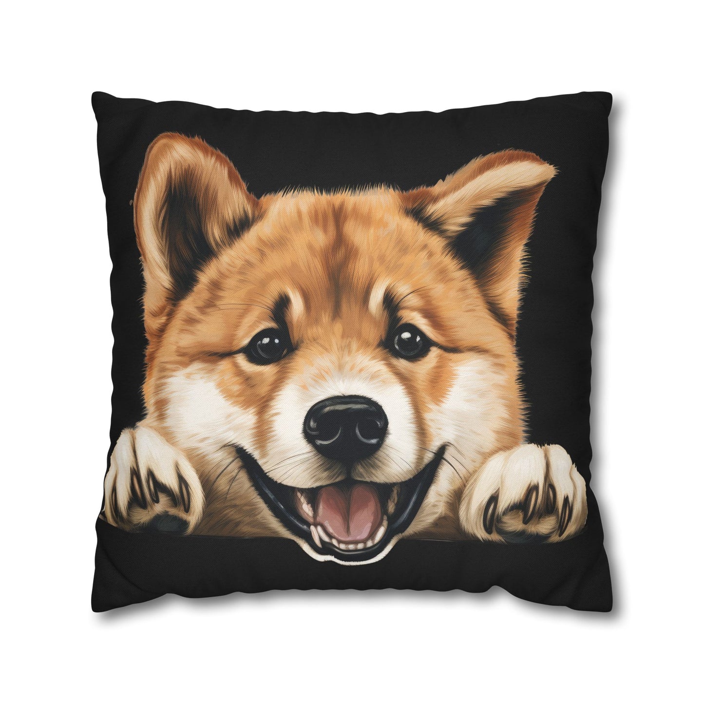 Akita Decorative Pillow Cover — Cute Dog Throw Pillowcase