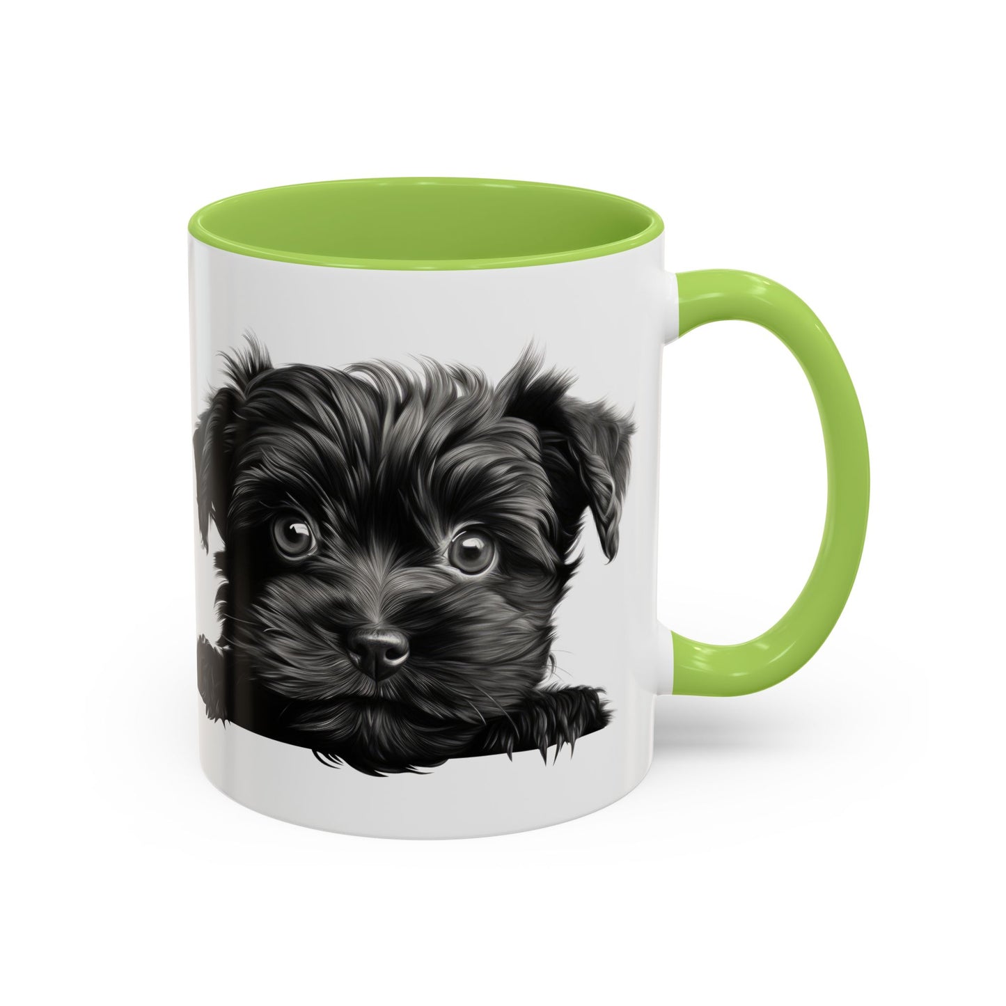 Affrenpinscher Accent Coffee Mug – Cute Dog Face 11/15oz