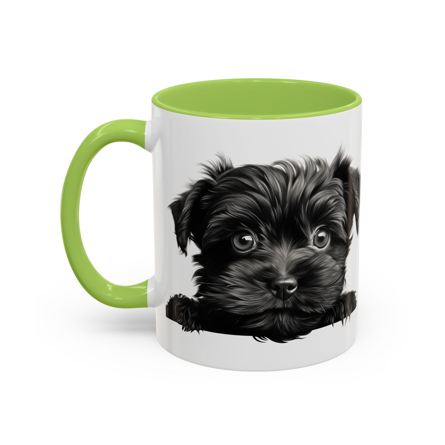 Affrenpinscher Accent Coffee Mug – Cute Dog Face 11/15oz