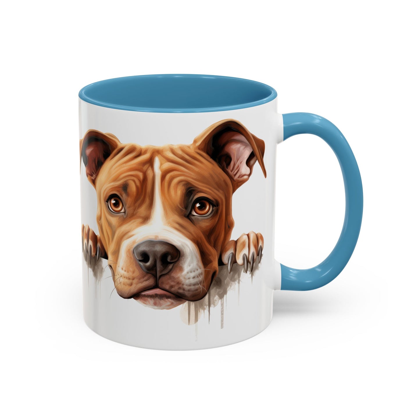 American Pit Bull Terrier -Accent Coffee Mug —  (11/15oz)