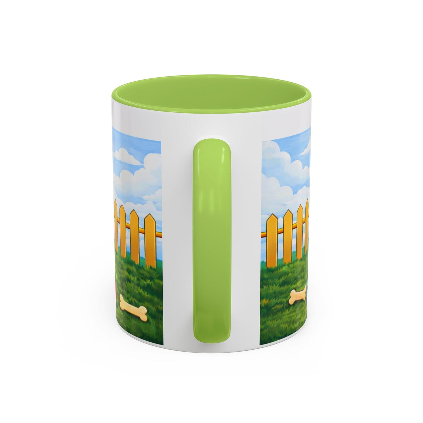 Briard— Red Doghouse Design Accent Mug (11oz/15oz)