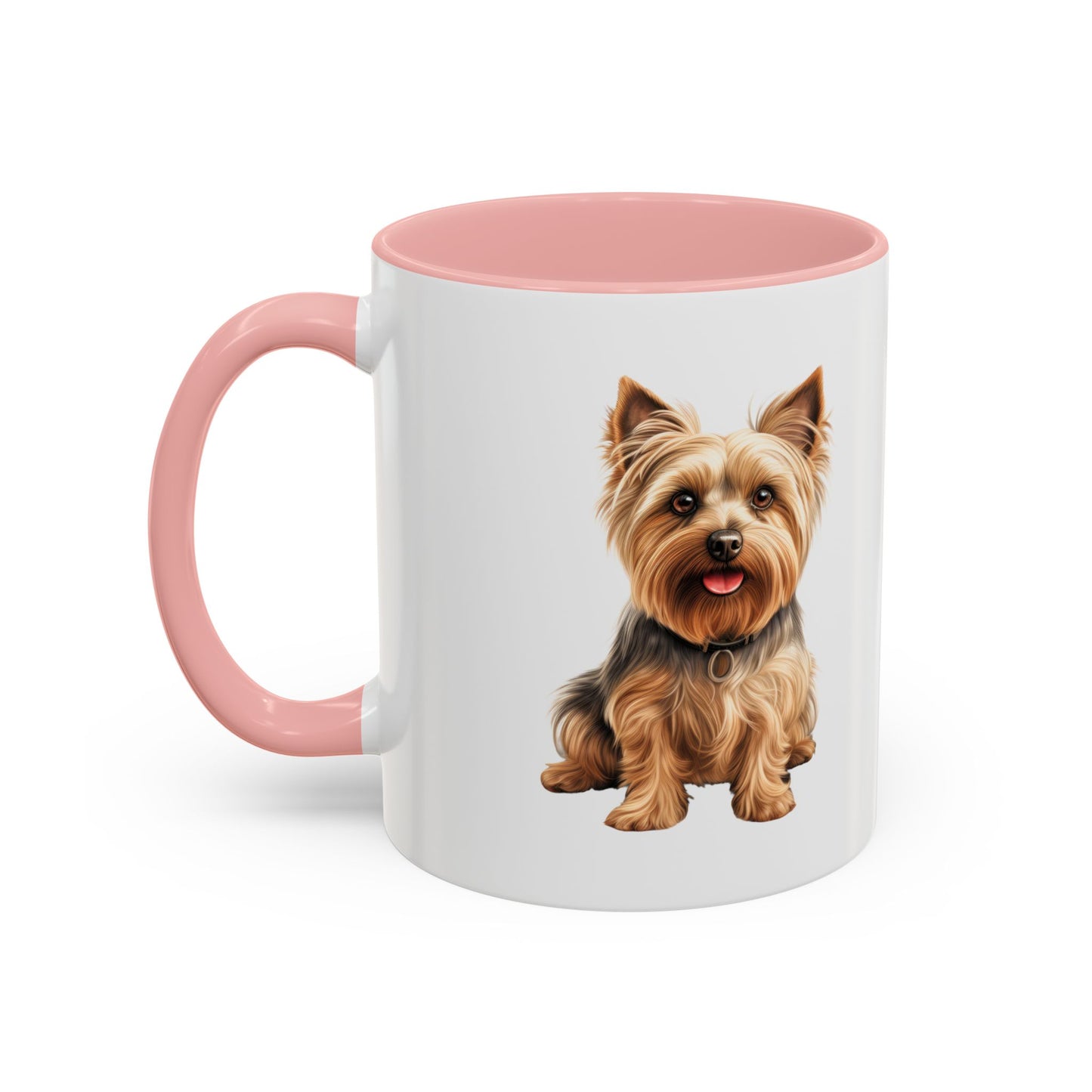 Silky Terrier Coffee Mug — Cute Yorkie Accent Ceramic Mug (11/15 oz)