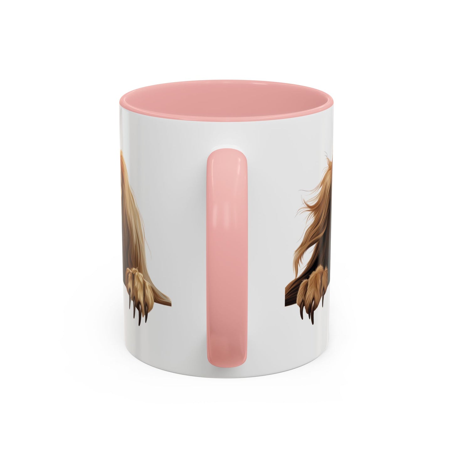 Afghan Hound Coffee Mug — Cute Dog Accent Mug (11/15oz)