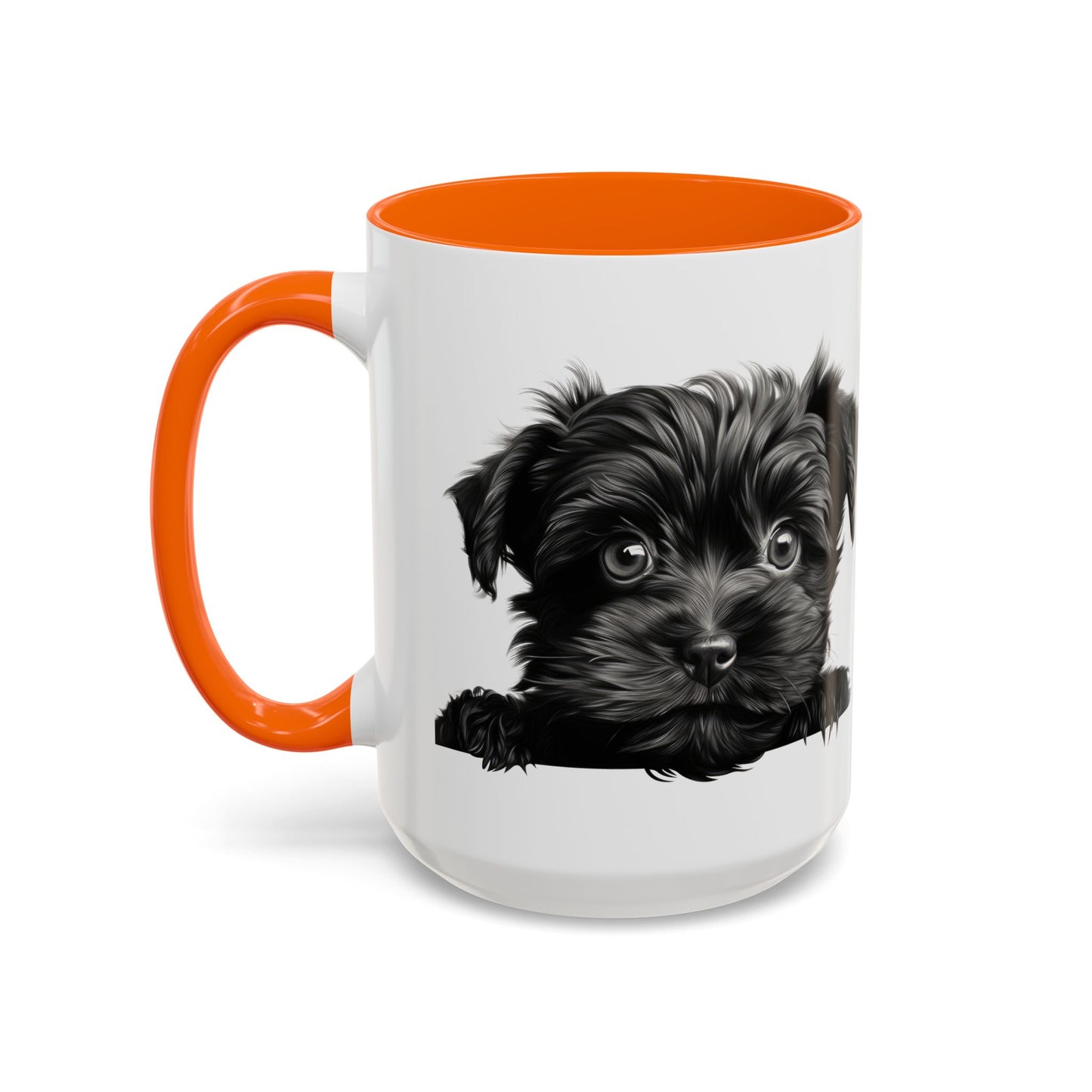 Affrenpinscher Accent Coffee Mug – Cute Dog Face 11/15oz