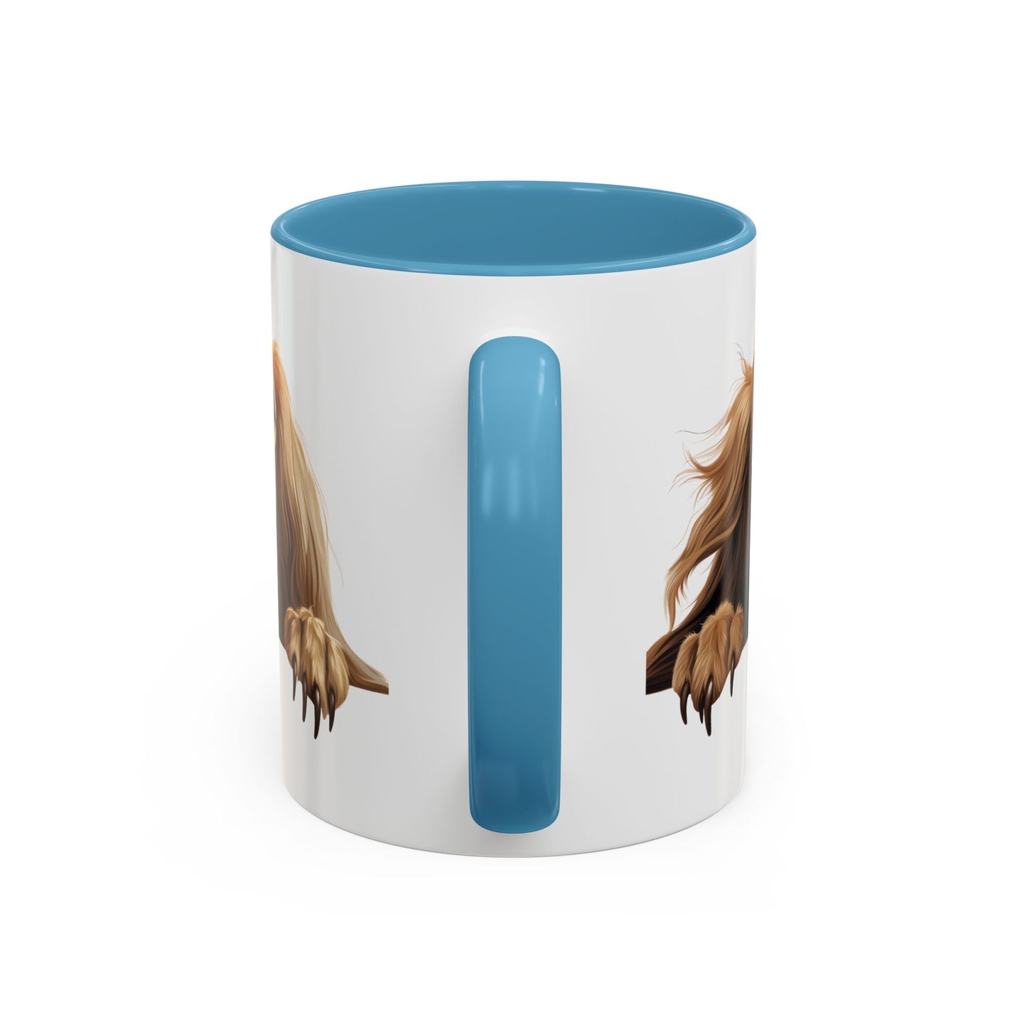 Afghan Hound Coffee Mug — Cute Dog Accent Mug (11/15oz)