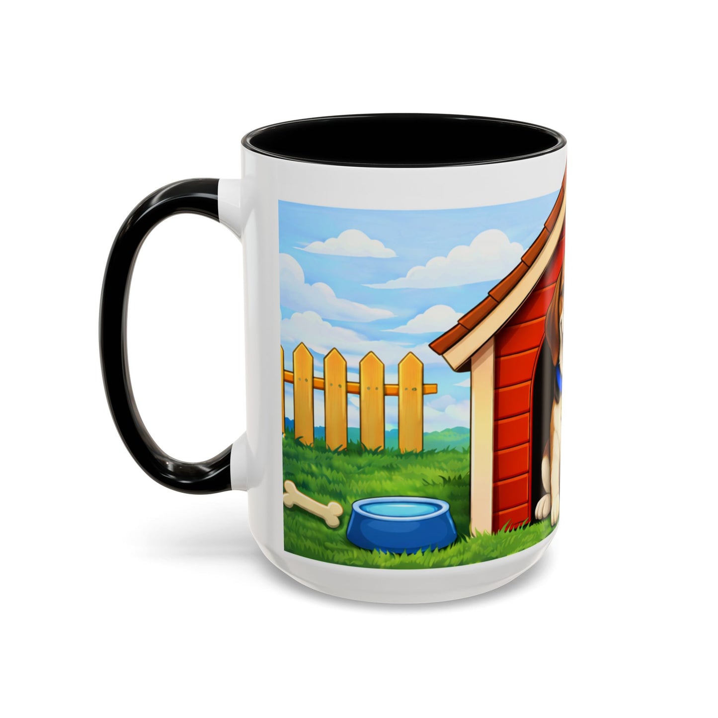 American Foxhound Coffee Mug — Red Doghouse (11/15 oz)