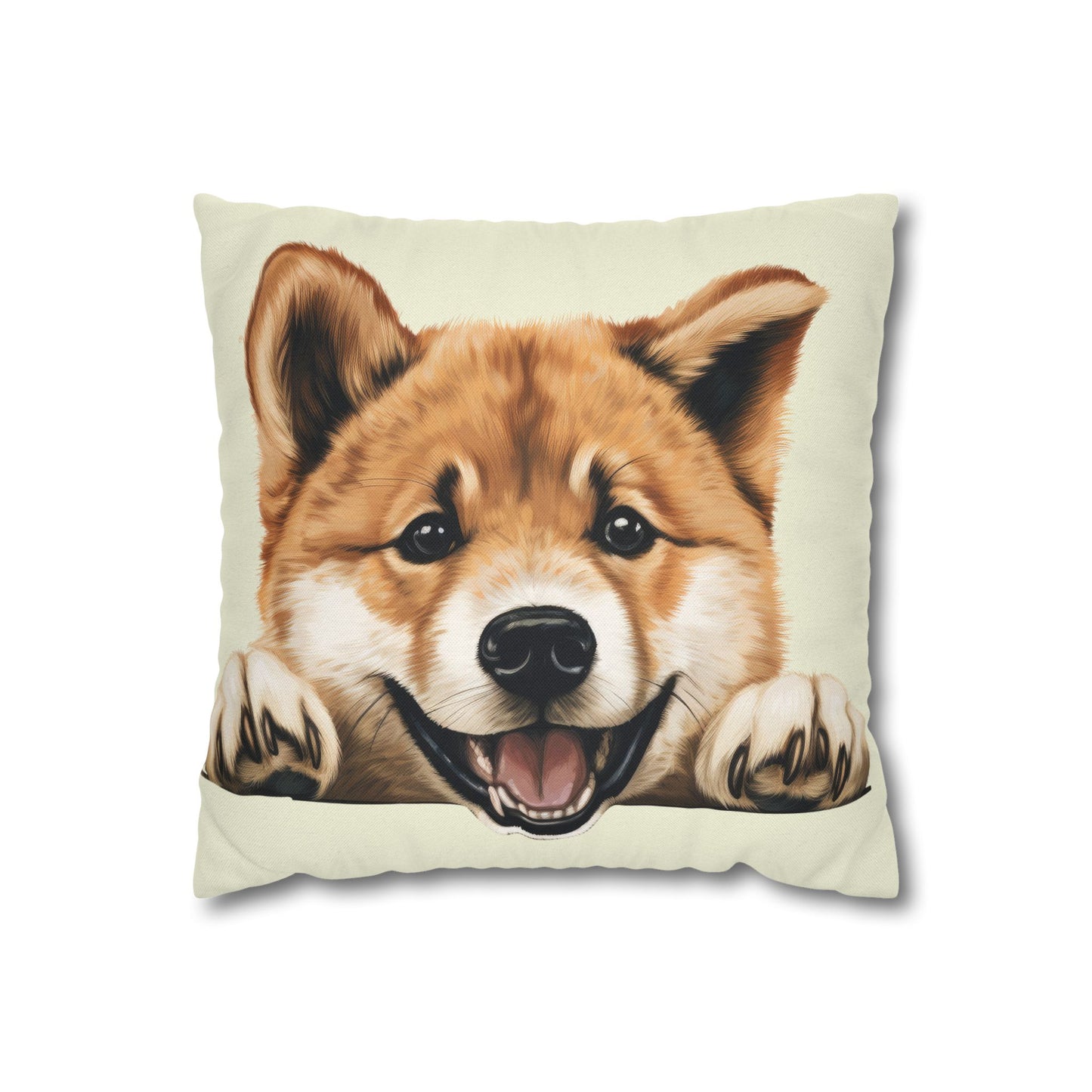 Akita Decorative Pillow Cover — Cute Dog Throw Pillowcase