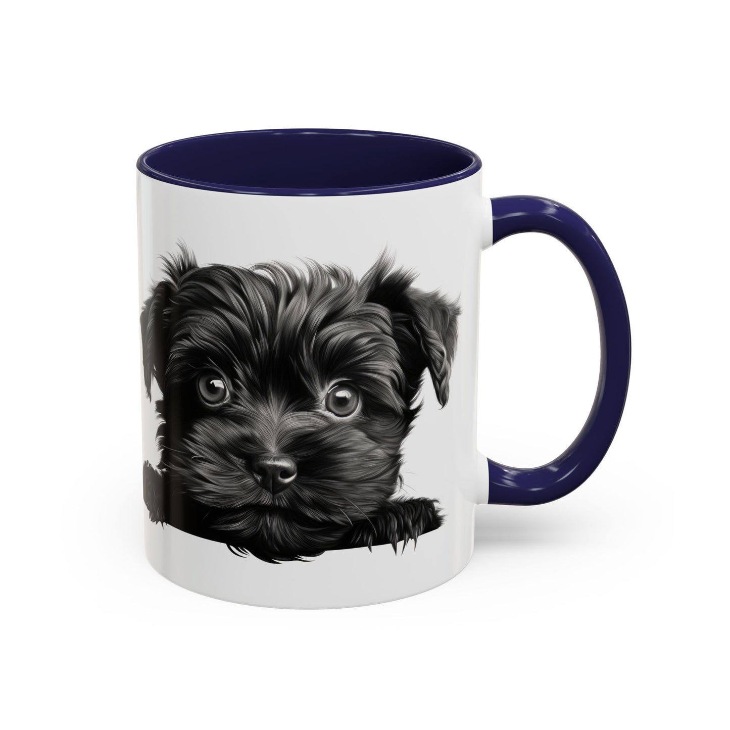 Affrenpinscher Accent Coffee Mug – Cute Dog Face 11/15oz