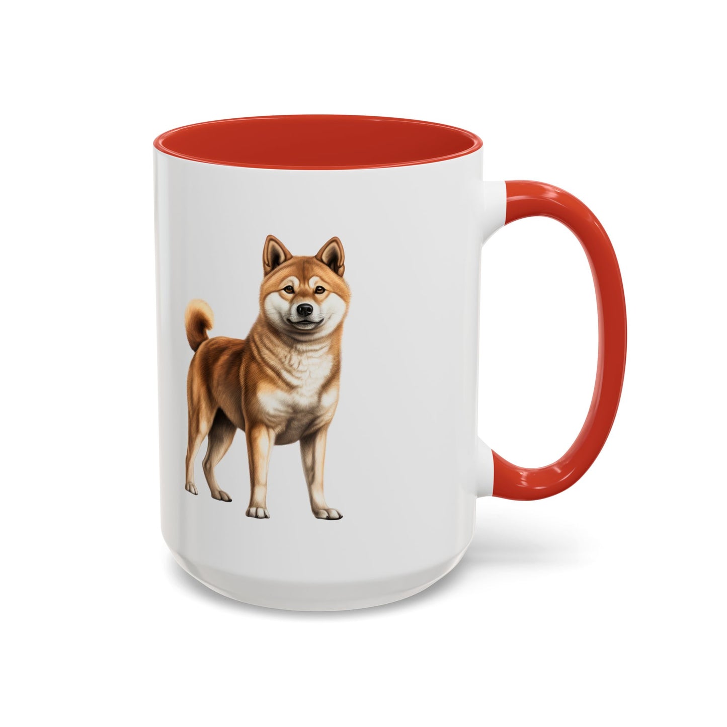 Shiba Inu Accent Coffee Mug —  (11/15oz)