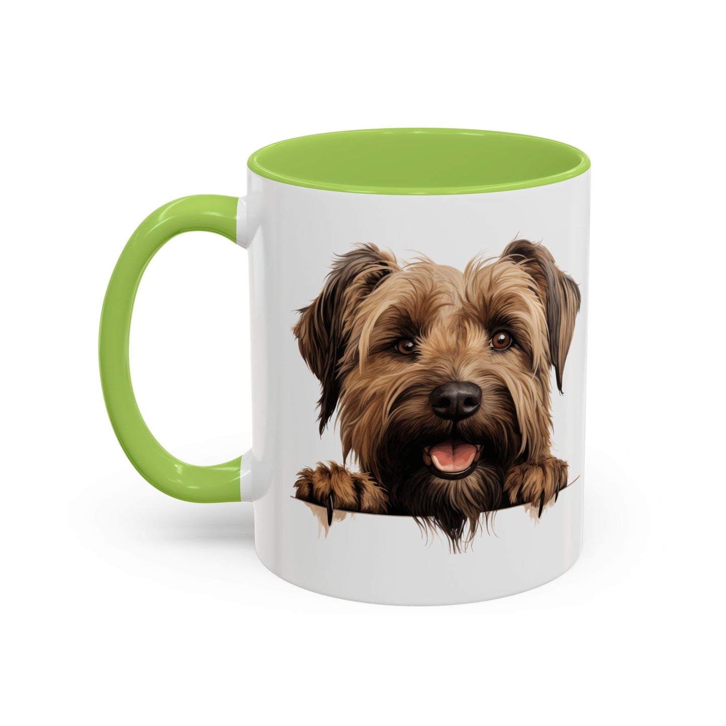Briard Accent Coffee Mug — Cute Dog Lover Gift (11/15oz)