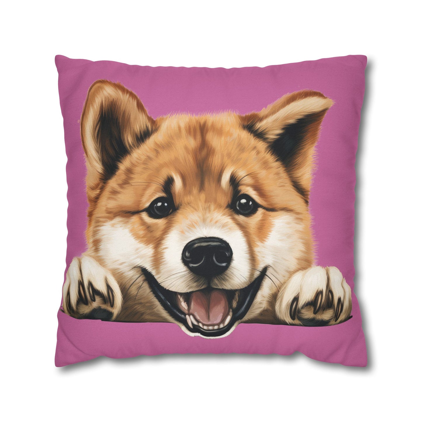 Akita Decorative Pillow Cover — Cute Dog Throw Pillowcase