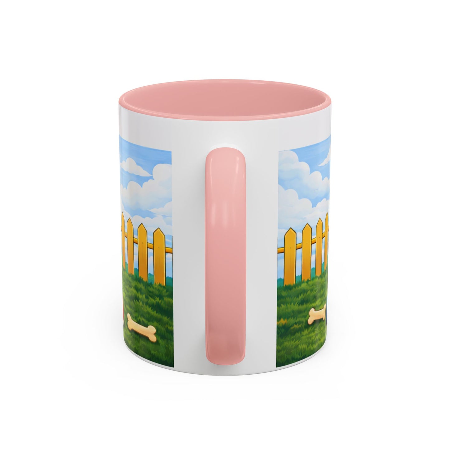 Border Terrier — Red Doghouse Accent Mug (11/15oz)