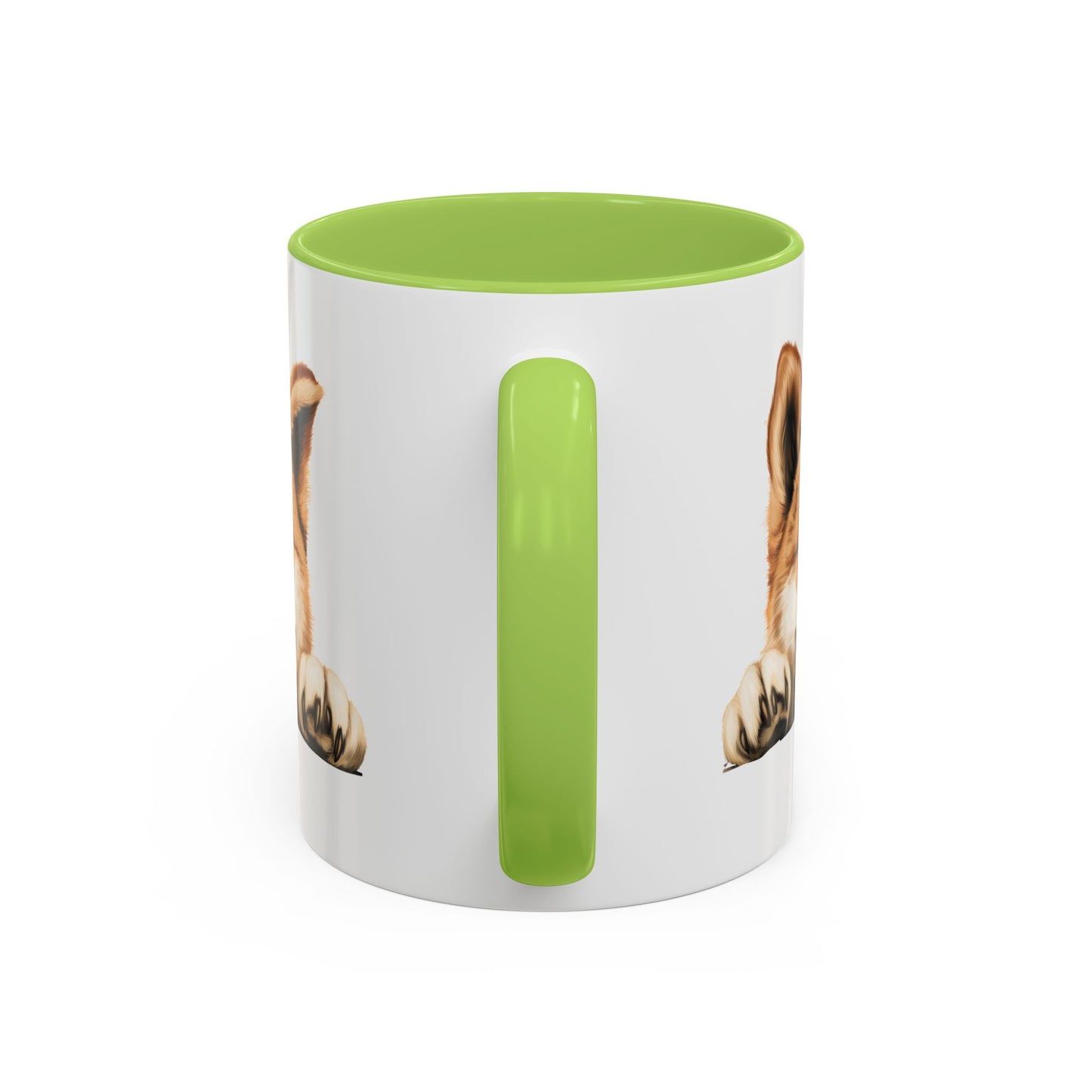 Akita Accent Coffee Mug — Cute Dog Lover Gift (11/15oz)