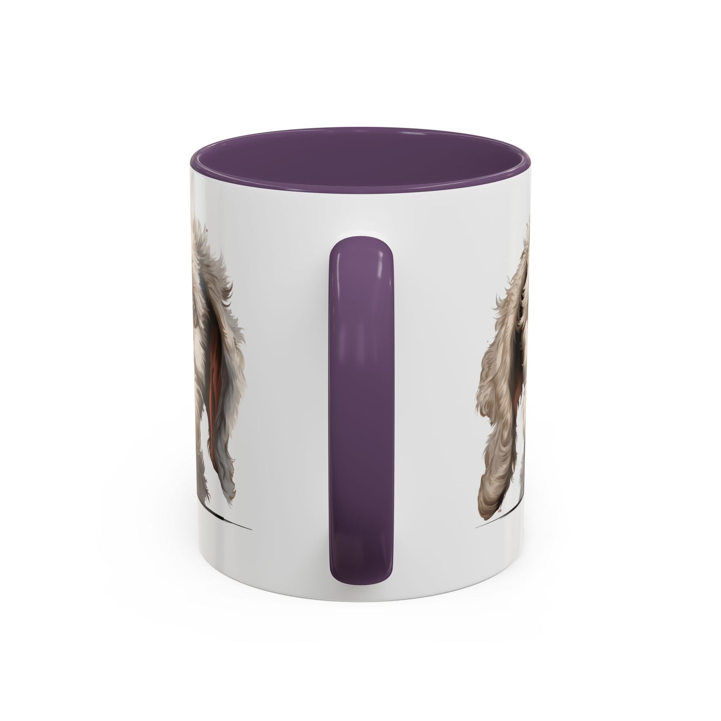 Bedlington Terrier Coffee Mug — Happy Dog Accent 11/15oz