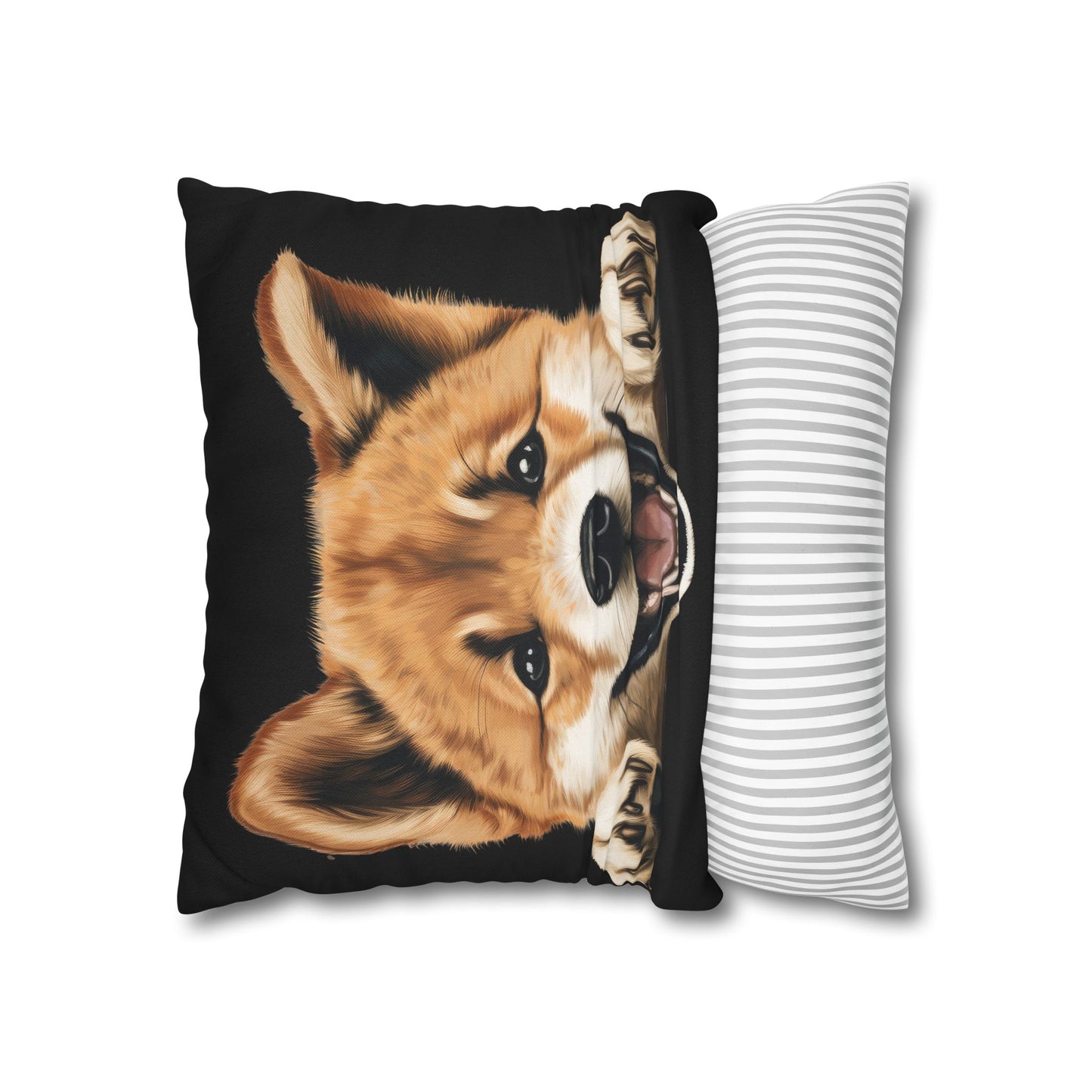 Akita Decorative Pillow Cover — Cute Dog Throw Pillowcase