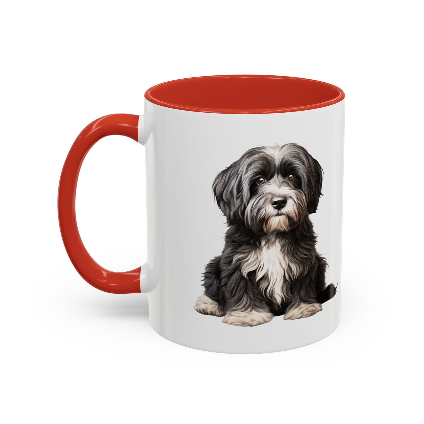 Tibetan Terrier Dog Accent Coffee Mug – Cute Small Dog Gift (11/15oz)