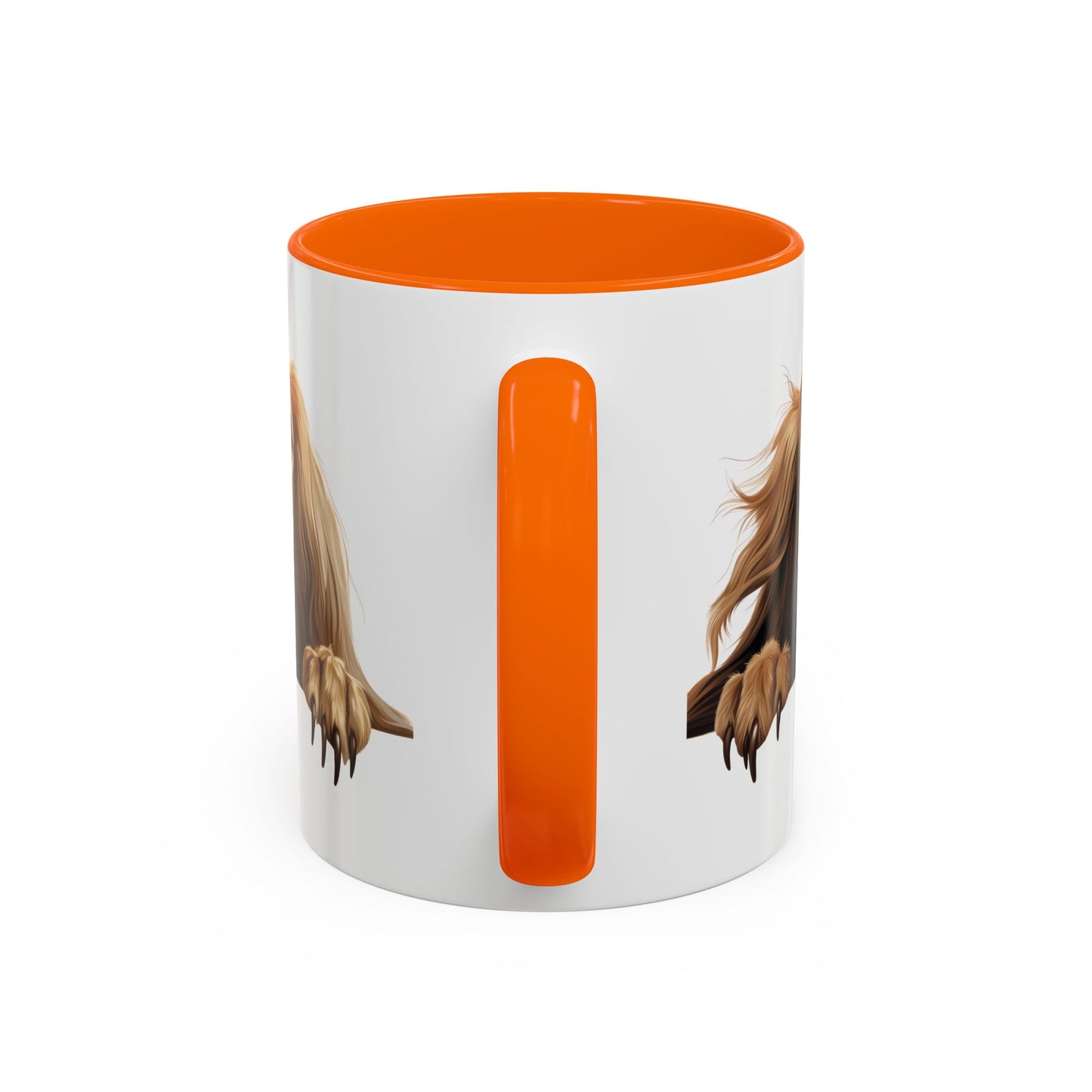 Afghan Hound Coffee Mug — Cute Dog Accent Mug (11/15oz)