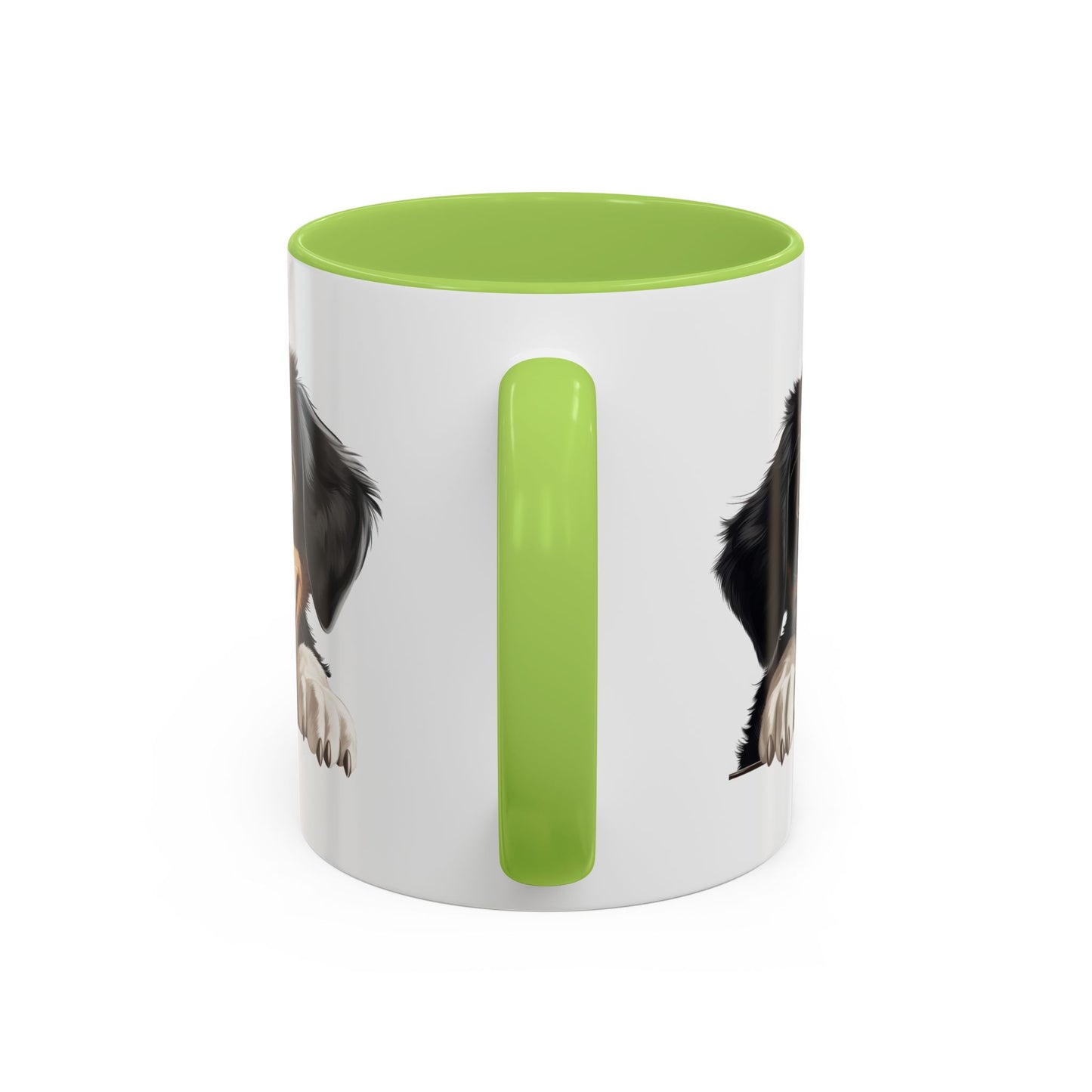 Appenzeller Sennenhund Dog Peek Coffee Mug — Cute Puppy Ceramic Accent Mug (11/15oz)