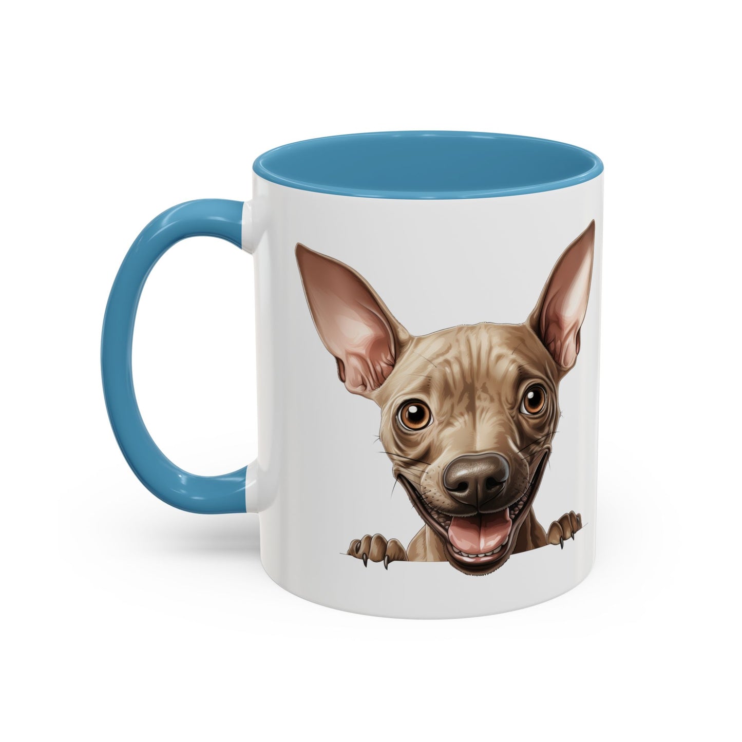 American Hairless Terrier Dog Accent Coffee Mug — Pet Gift