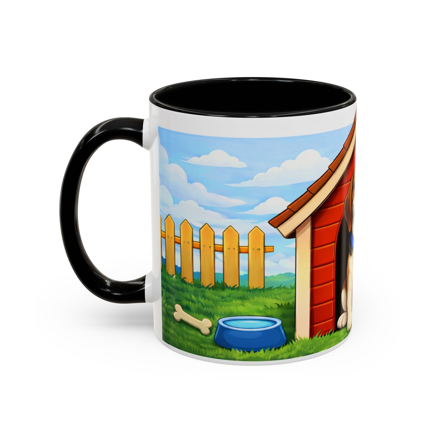 American Foxhound Coffee Mug — Red Doghouse (11/15 oz)