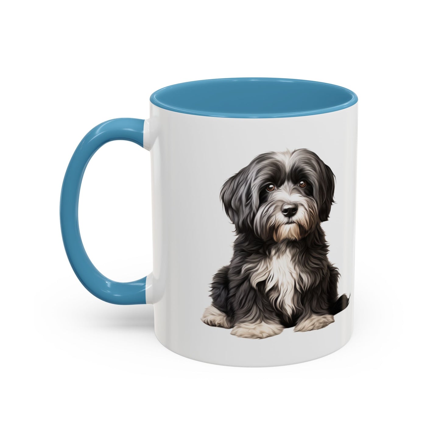 Tibetan Terrier Dog Accent Coffee Mug – Cute Small Dog Gift (11/15oz)