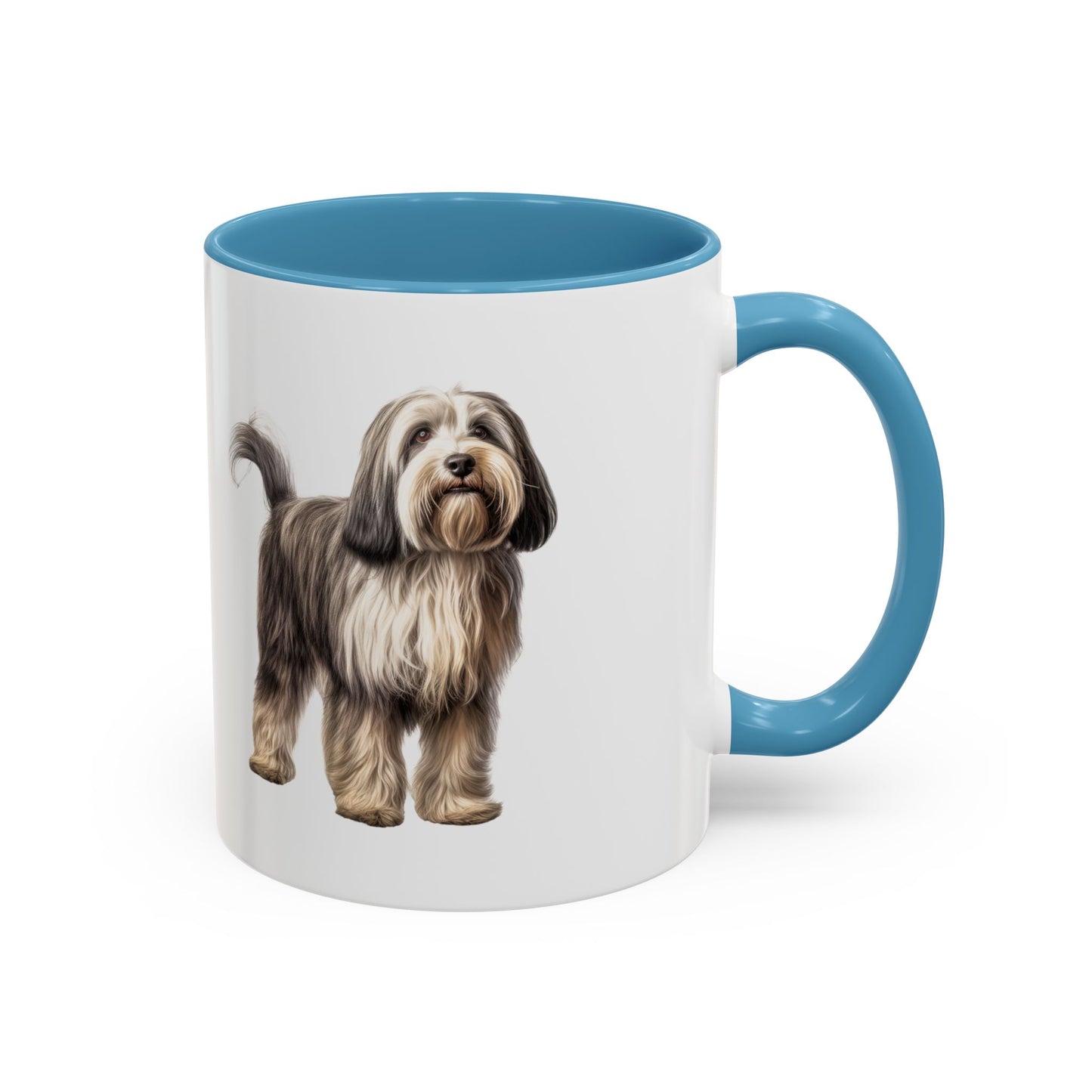 Tibetan Terrier Dog Accent Coffee Mug – Cute Small Dog Gift (11/15oz)