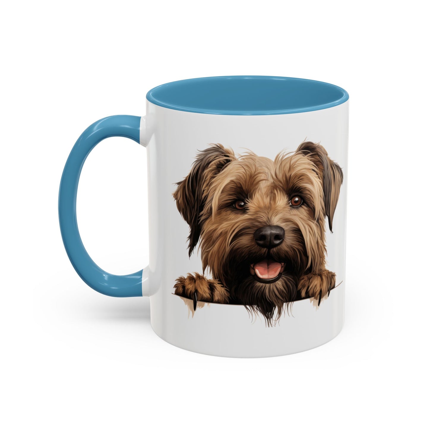 Briard Accent Coffee Mug — Cute Dog Lover Gift (11/15oz)