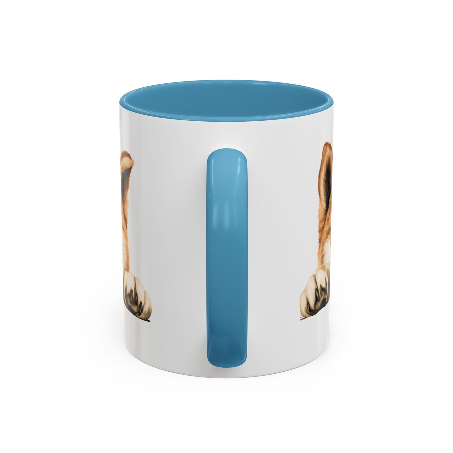 Akita Accent Coffee Mug — Cute Dog Lover Gift (11/15oz)