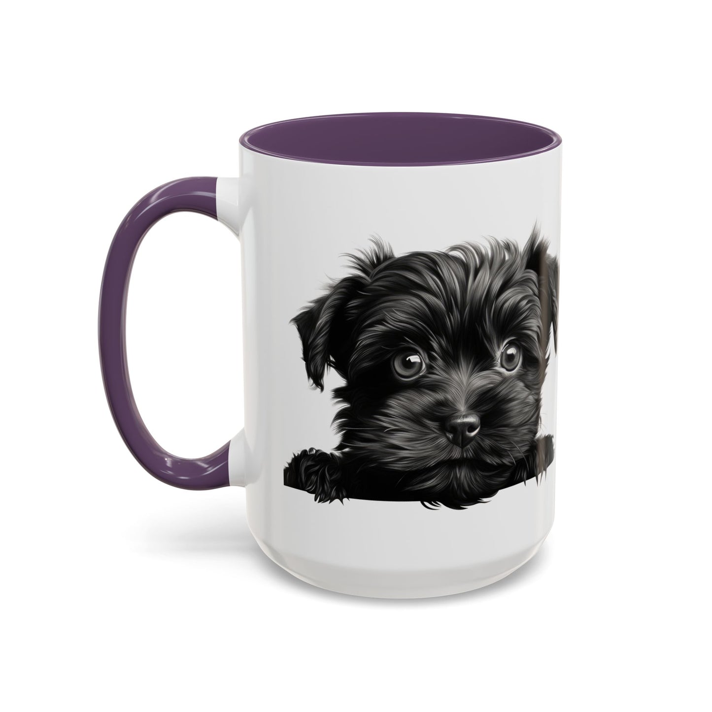 Affrenpinscher Accent Coffee Mug – Cute Dog Face 11/15oz