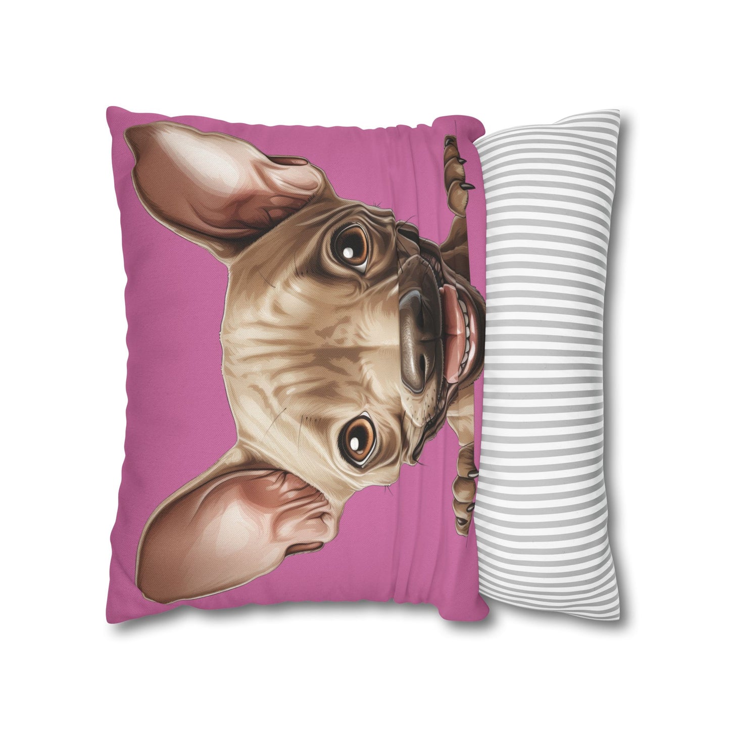 American Hairless Terrier Throw Pillowcase — Decorative Dog Pillow Cover